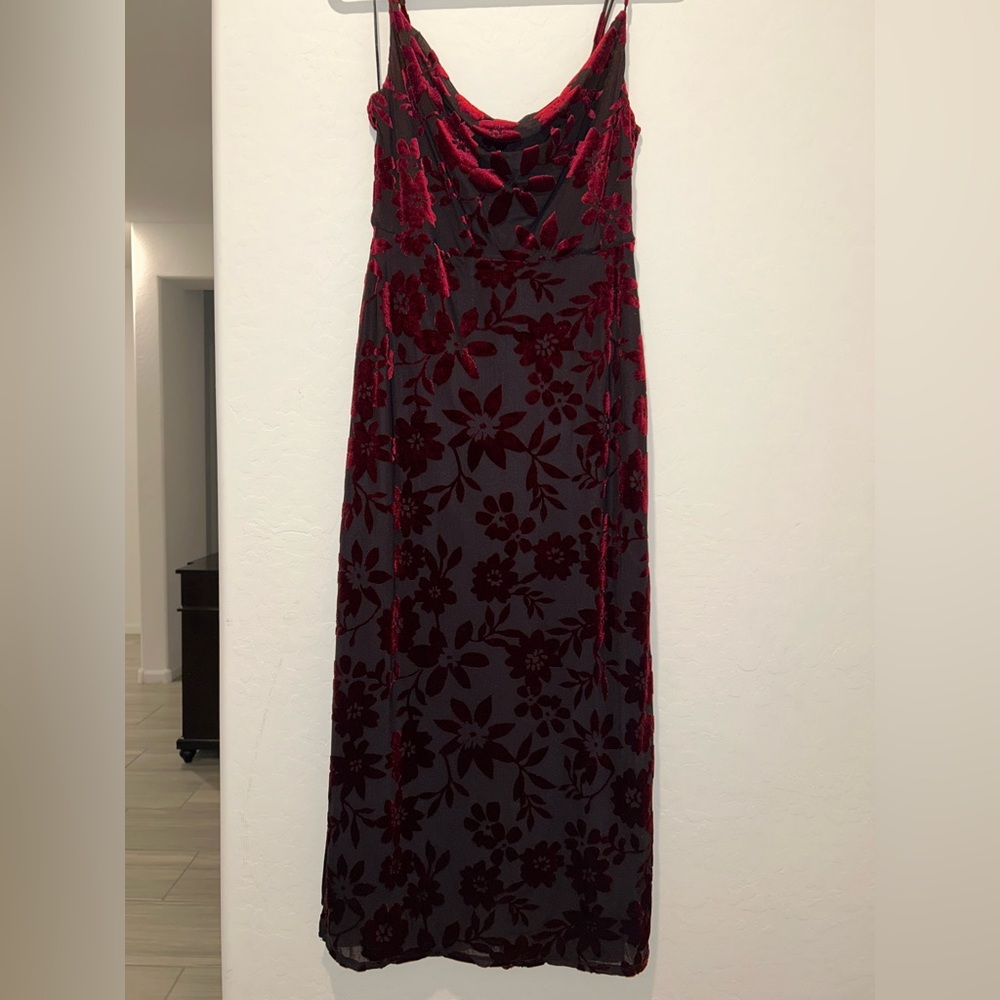 Red/black dress